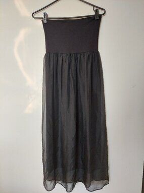 Bailey Women's Size S Bandeau Dress 100% Silk